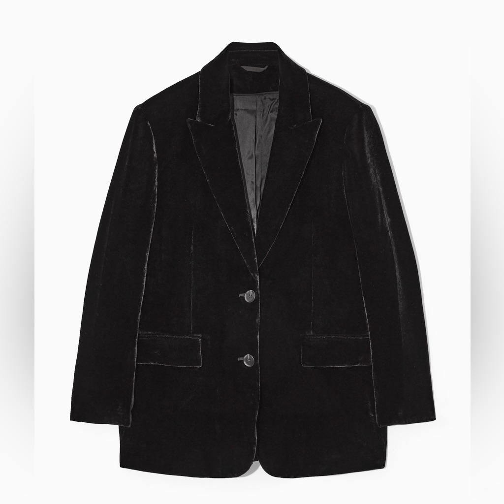 Cos Velvet Blazer